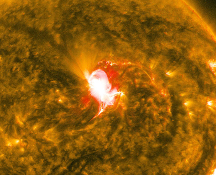 m-class solar flare