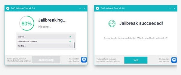 TaiG jailbreak v2.0.0 TaiG jailbreak v2.0.0