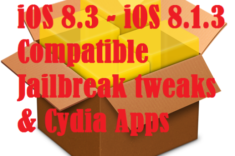 iOS 8.3 compatible jailbreak tweaks