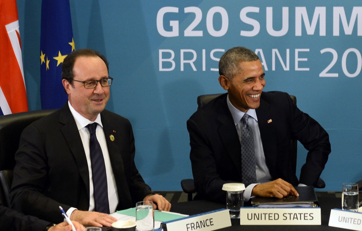 Barack Obama Francois Hollande