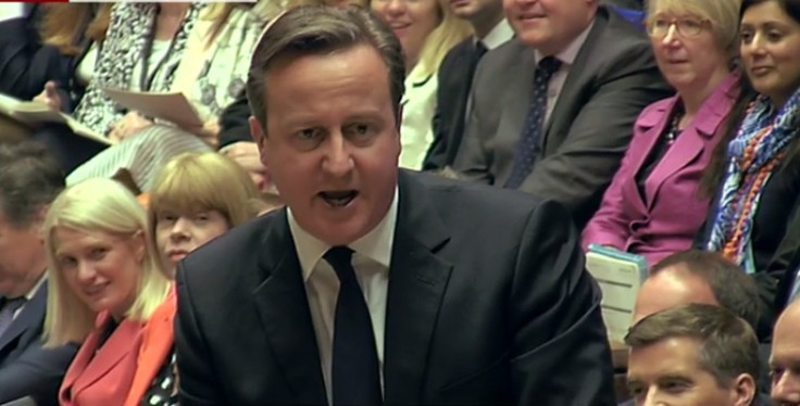 David Cameron at PMQs