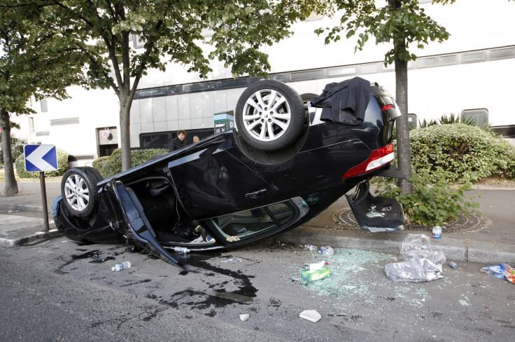 Uber protest France UberPop