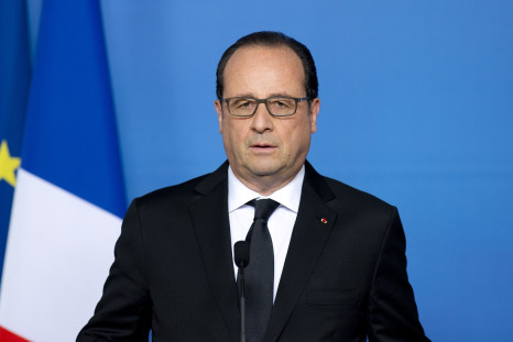 Francois Hollande at EU summit