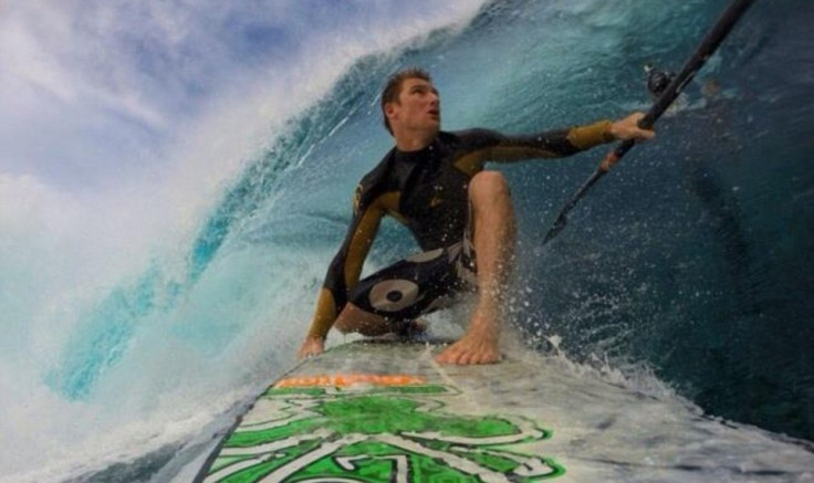 Justin Holland surfer Australia wave