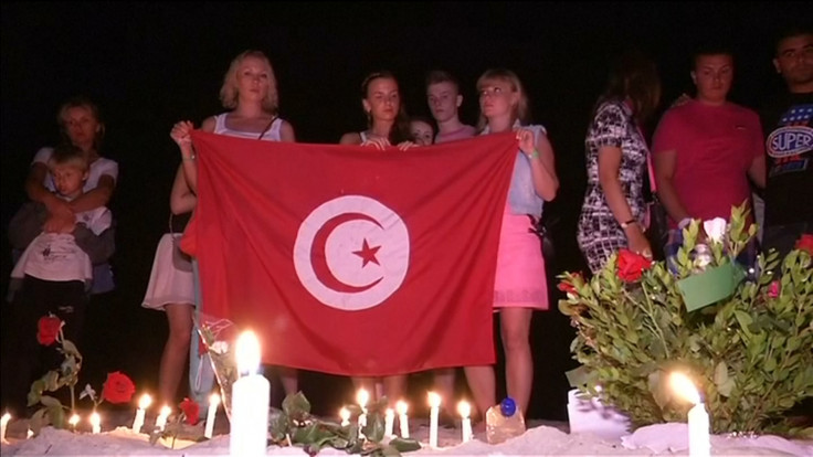 tunisia candlelit vigil