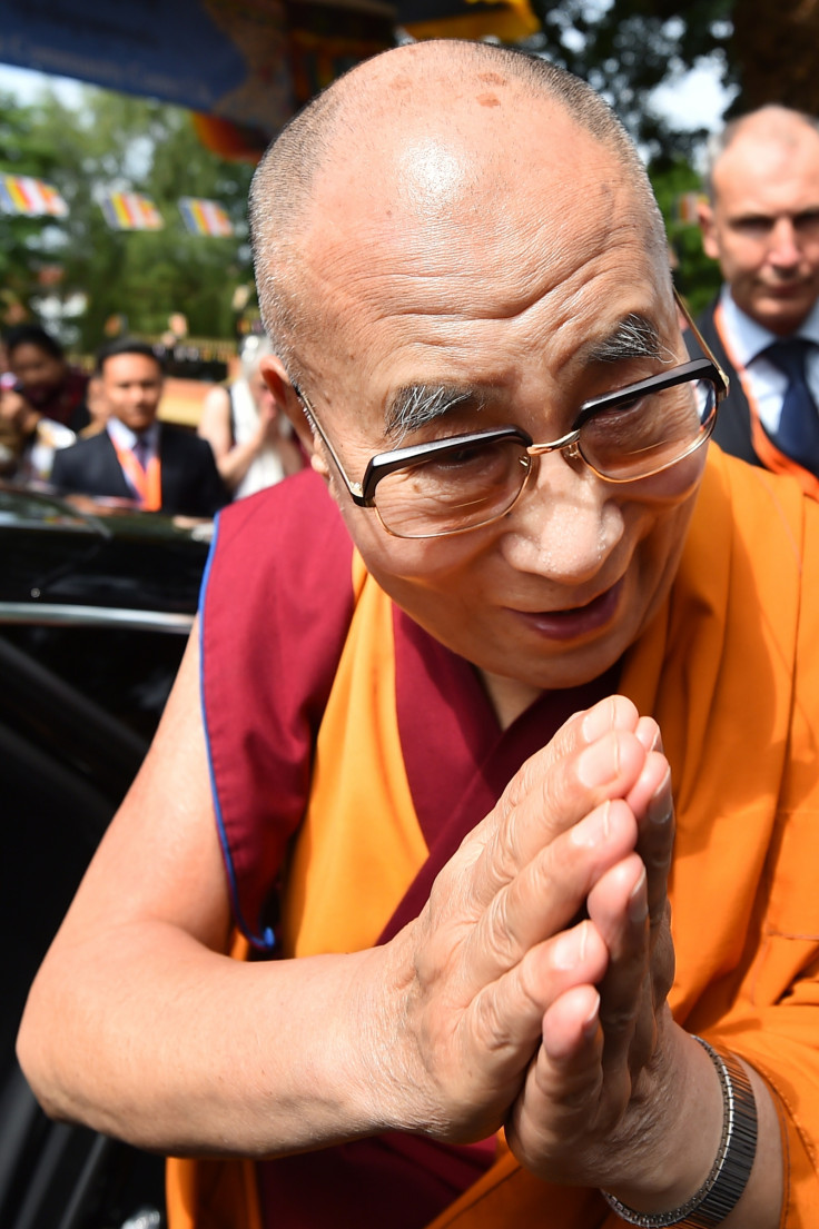 Dalai Lama protests