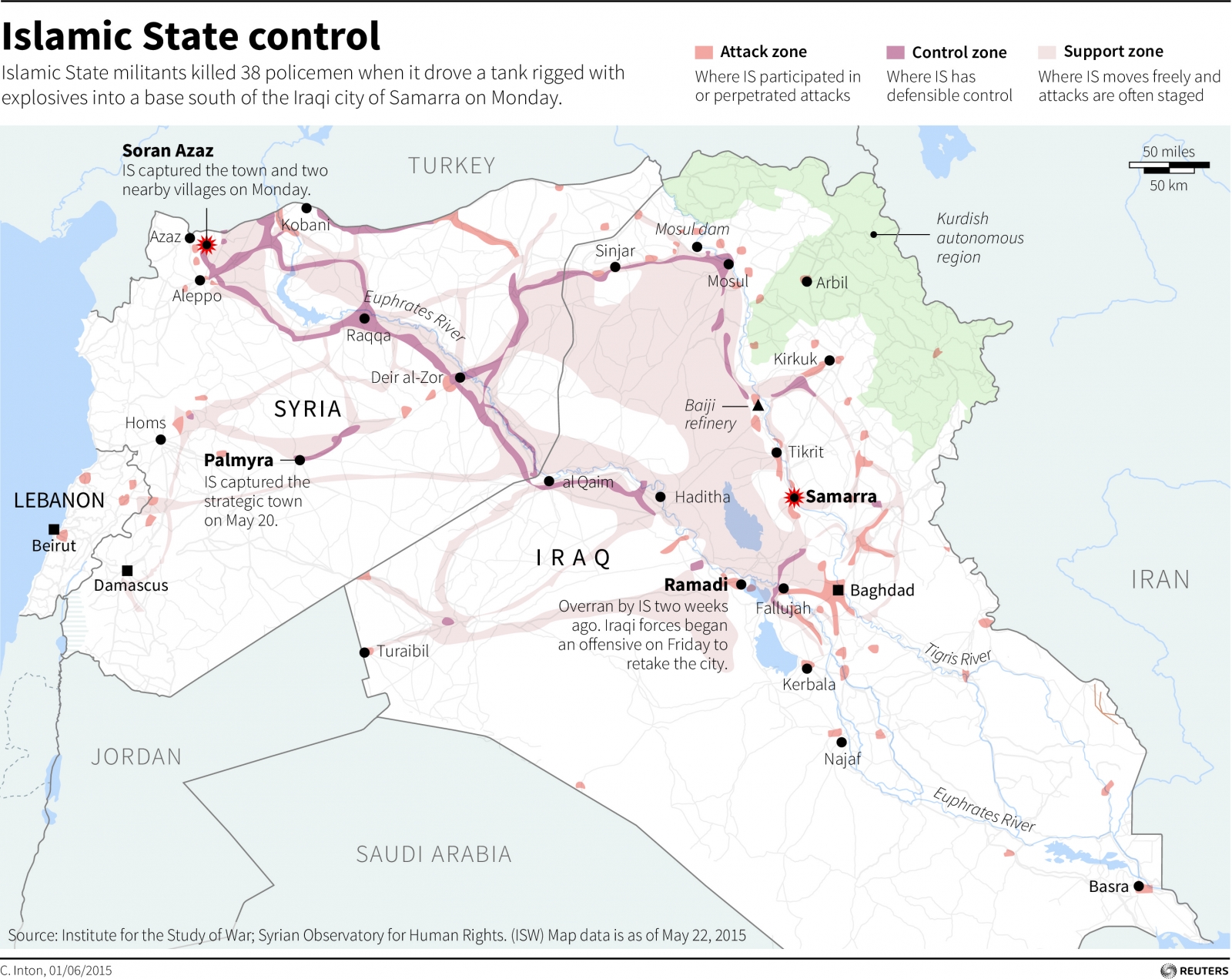 Isis: Timeline of the Islamic State