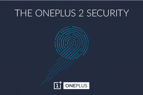 OnePlus 2 fingerprint sensor