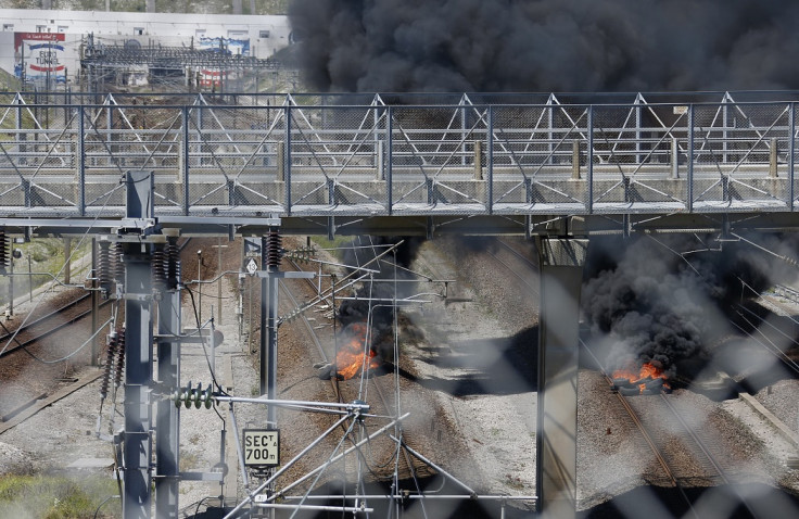 Calais Eurotunnel fire