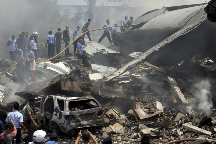 Indonesia military plane crash