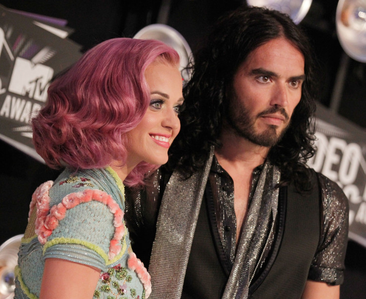 Katy Perry and Russell Brand