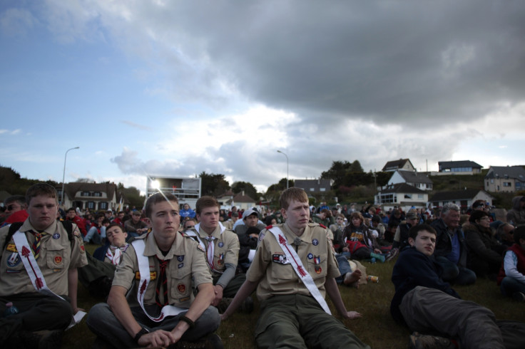 US and european boy scouts