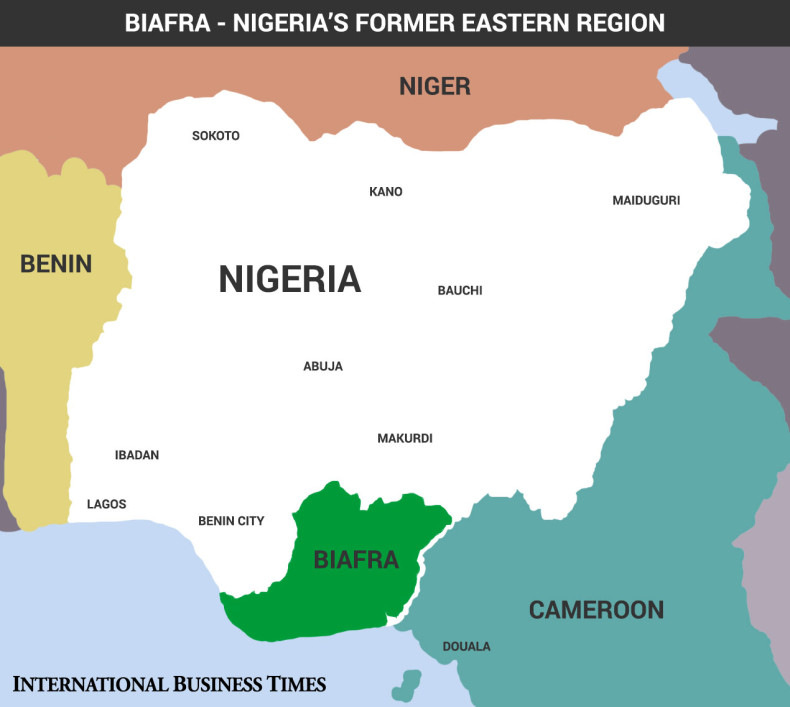 Biafra map