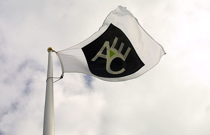 Flag with ACE logo
