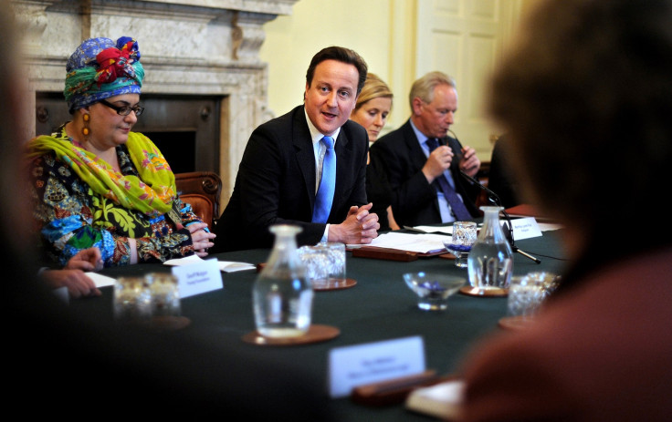 Camila Batmanghelidjh and David Cameron