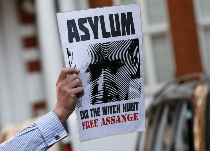 assange wikileaks asylum France