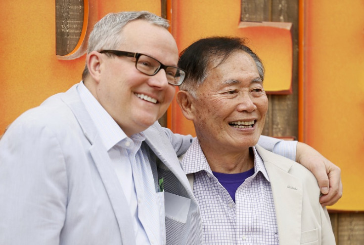 George Takei with partner
