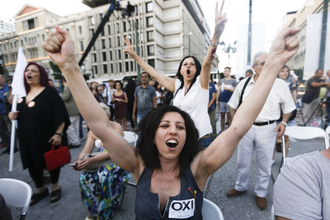 Anti-Austerity No voters in Greece