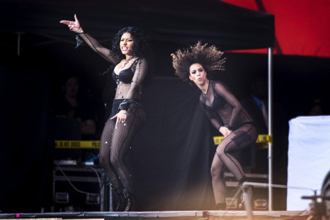 Nicki Minaj performing in Denmark
