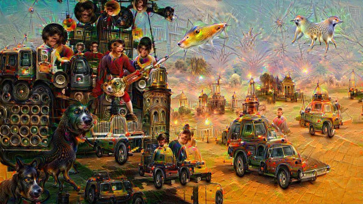 Mad Max: Fury Road in Google DeepDream