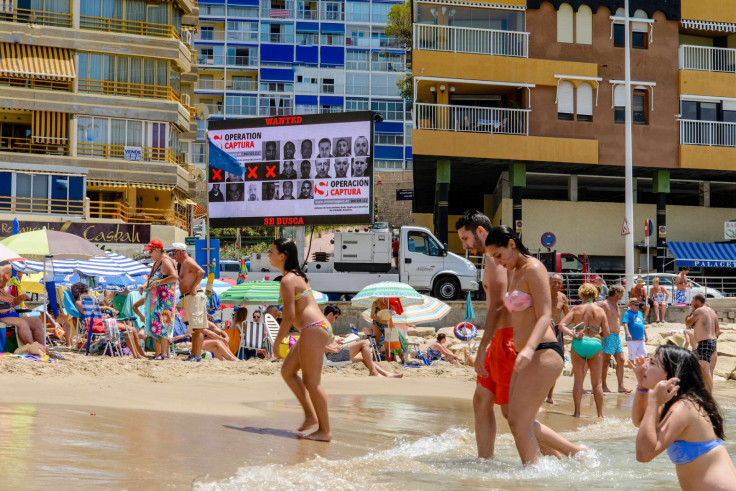 Benidorm Crimestoppers screen