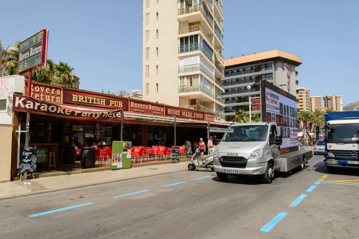 Benidorm Crimestoppers screen