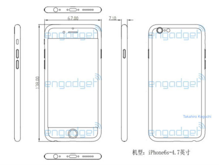 iPhone 6s schematics