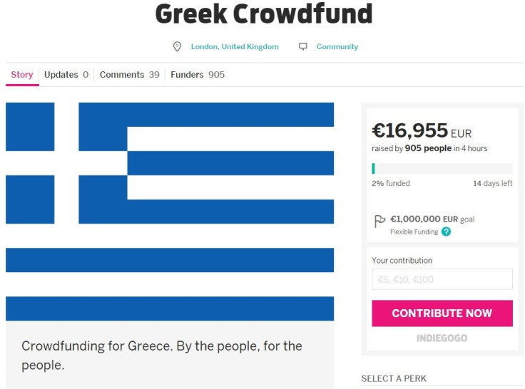 Greek Crowdfund