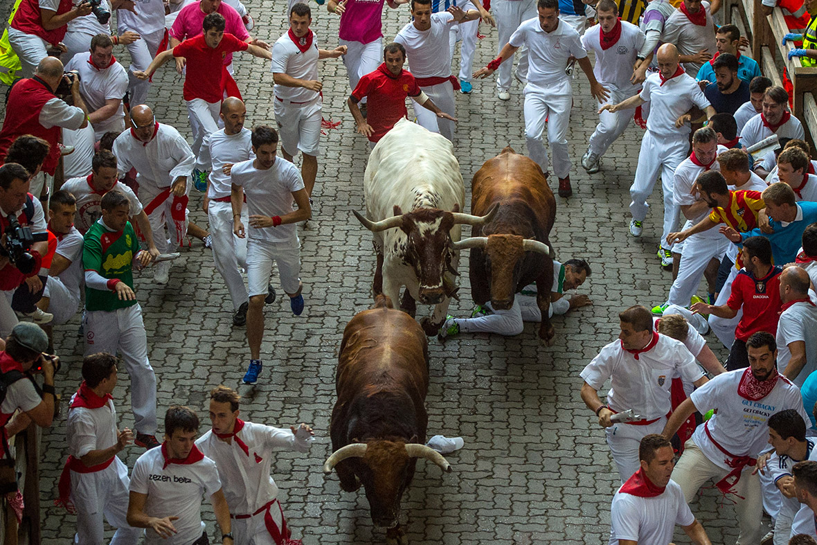 Pamplona One person gored in first running of the bulls at Spain's San