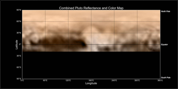 New Horizons Map of Pluto
