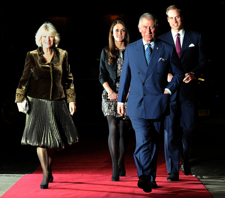 Prince Charles, Kate Middleton, Prince William andCamilla