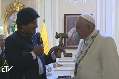 Evo Morales Pope Francis