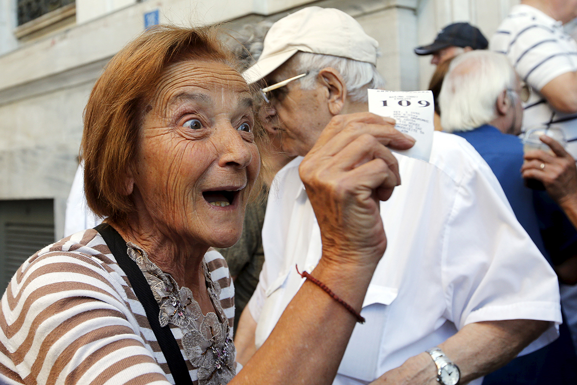 greece pensioners