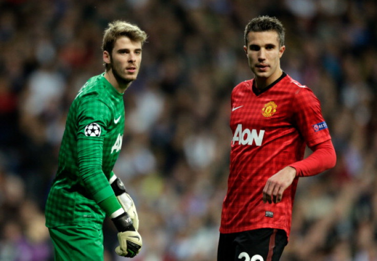 David De Gea and Robin van Persie