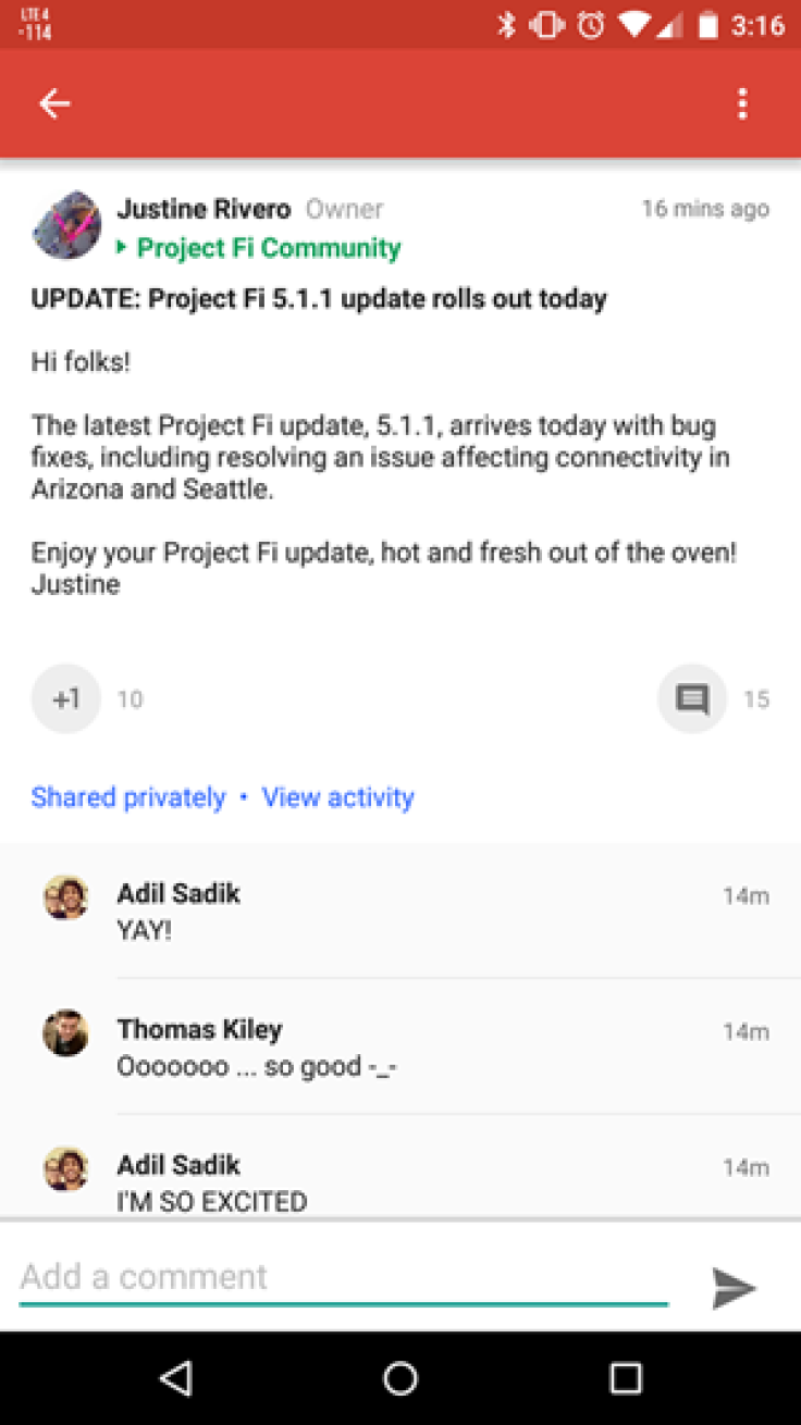 Nexus 6 Project Fi