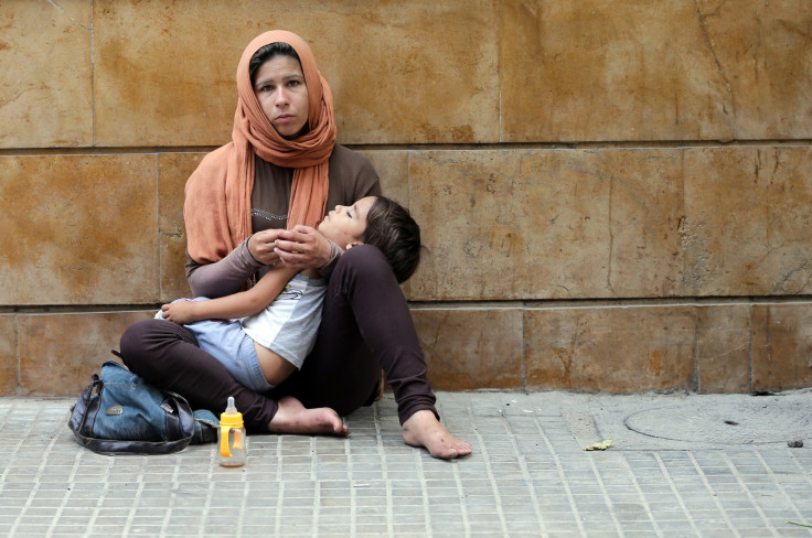 Refugee women Syria