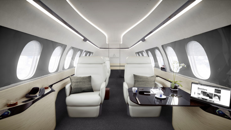 Aerion AS2 supersonic business jet cabin