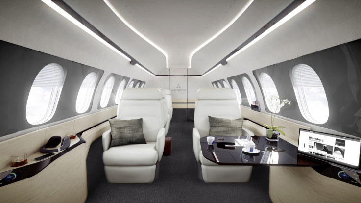 Aerion AS2 supersonic business jet cabin