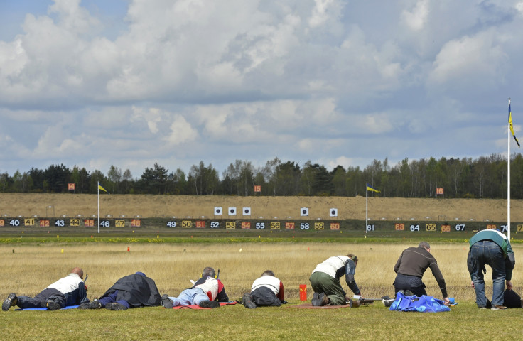 Sharp shooting Bisley Surrey