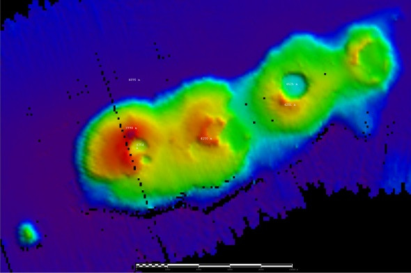 50-million year old volcanoes Sydney coast