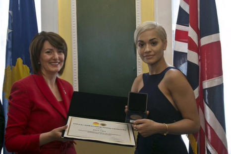 Rita Ora honorary ambassador of Kosovo