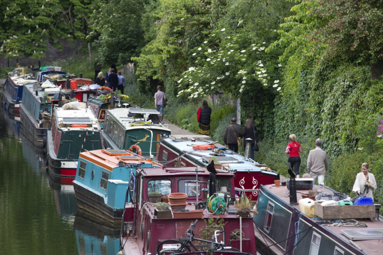 regents canal boat london