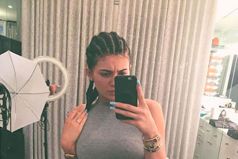 Kylie Jenner wears cornrows in Instagram photo