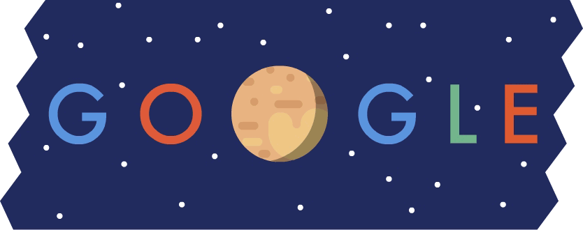 google doodle new horizons