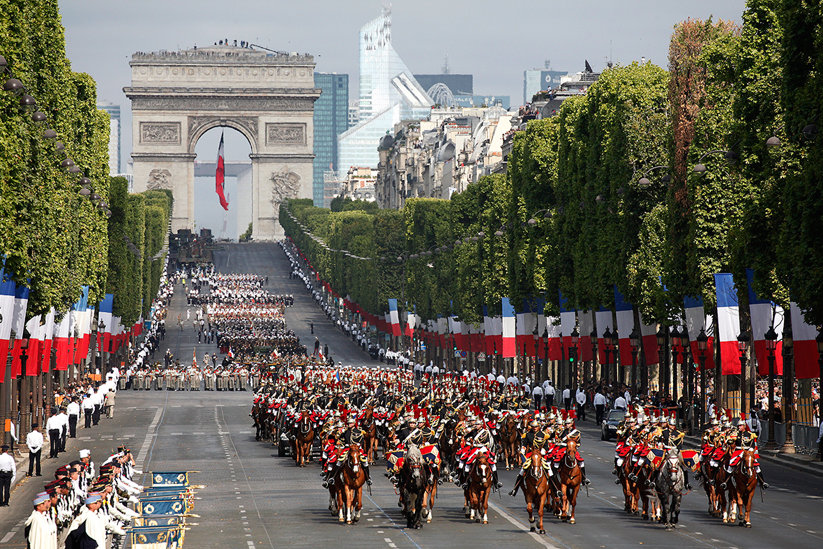 Bastille Day 2015 Antiterrorist forces join military parade in Paris