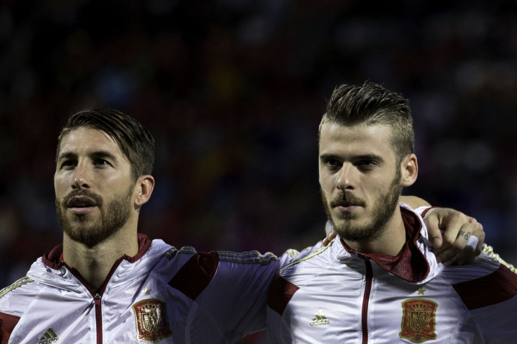 Sergio Ramos and David de Gea