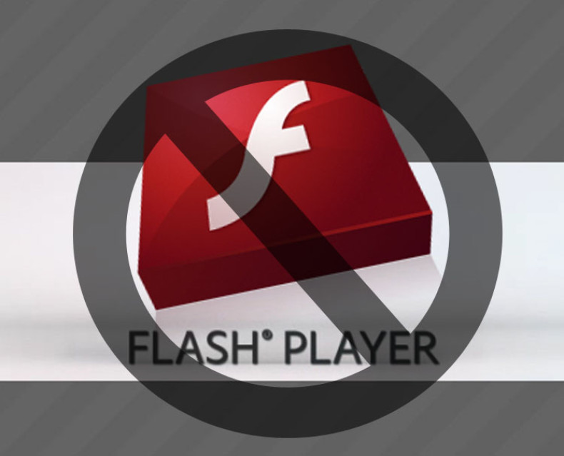 Say no to Flash player
