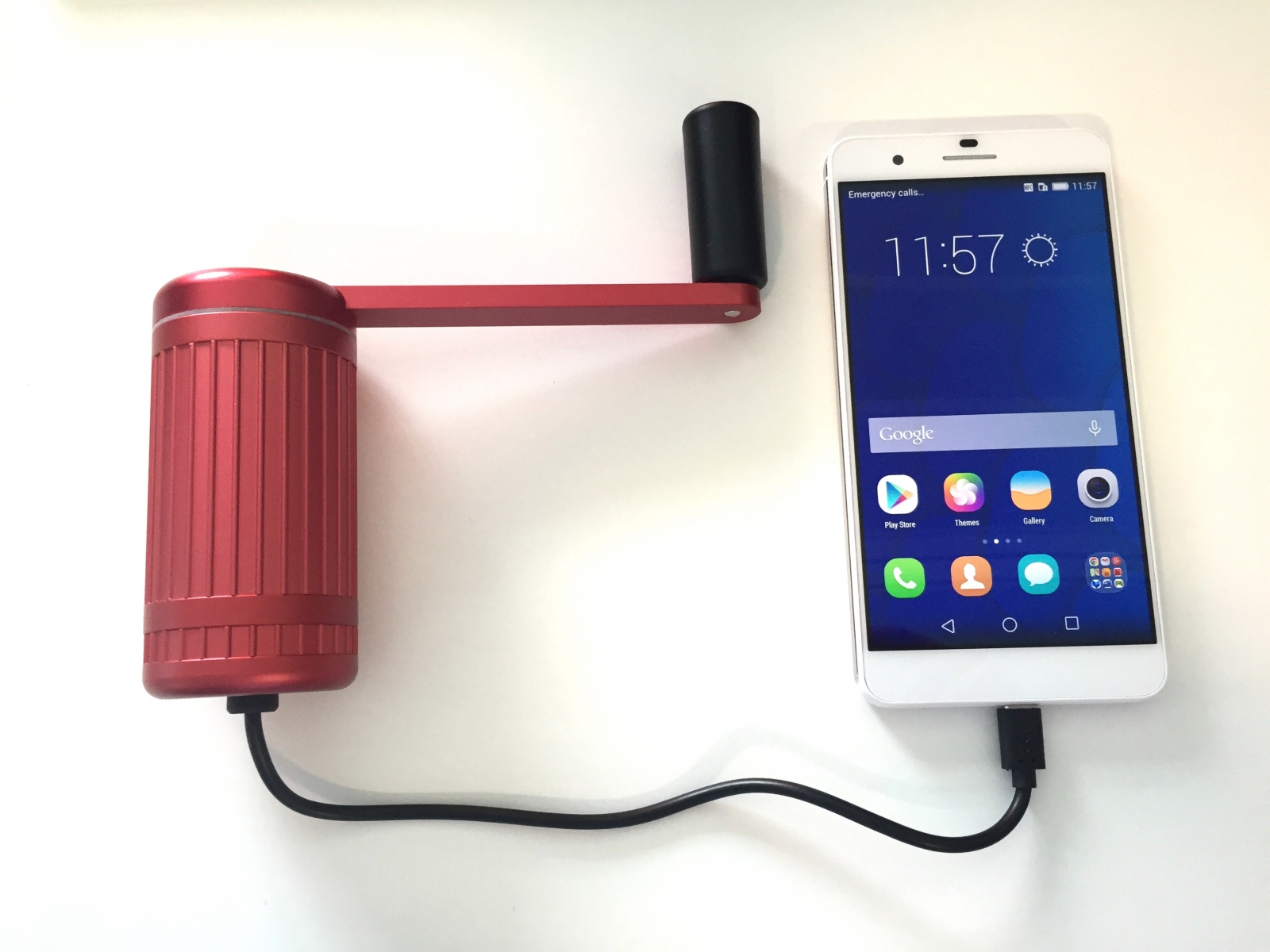 Crank Monkey: The wind-up phone charger to climb a ...