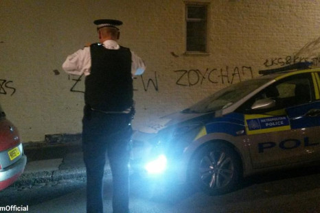 Anti-Semitic graffiti