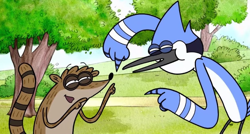 Cartoon Network Bird And Raccoon
